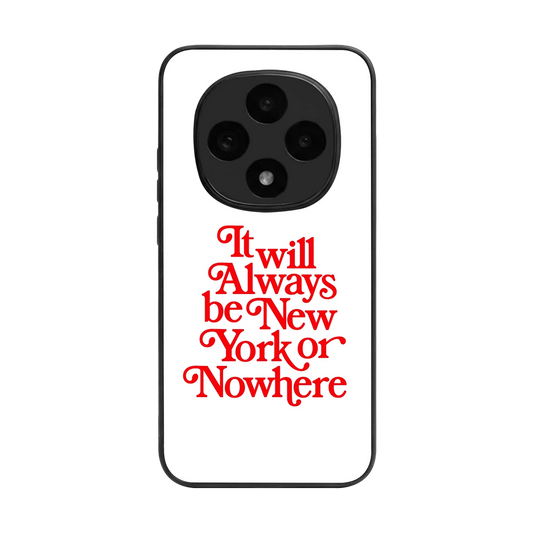Newyorker back phone cover | glass case for oppo f31 pro 5g