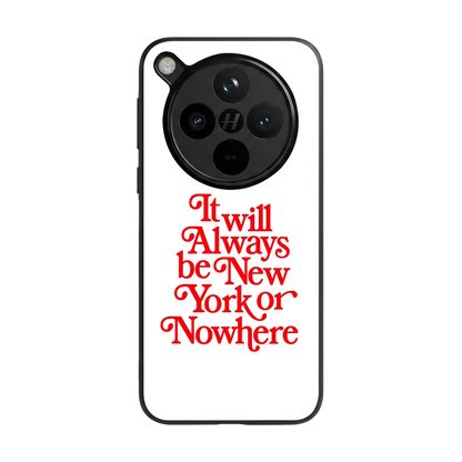 Newyorker back phone cover | glass case for oppo find x8