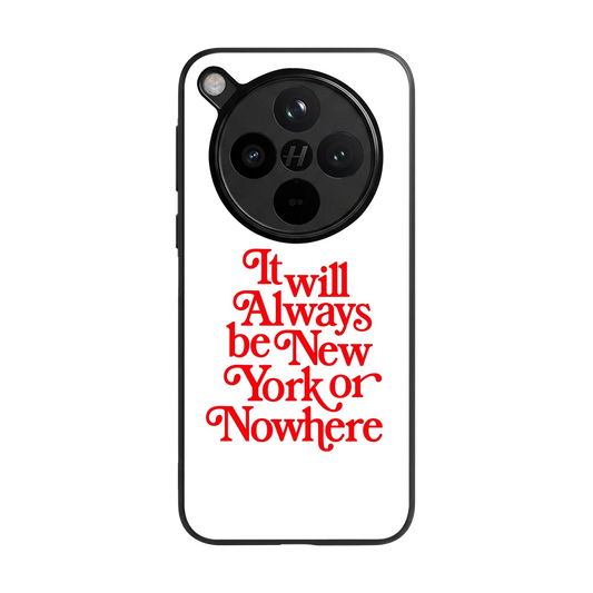 Newyorker back phone cover | glass case for oppo find x8