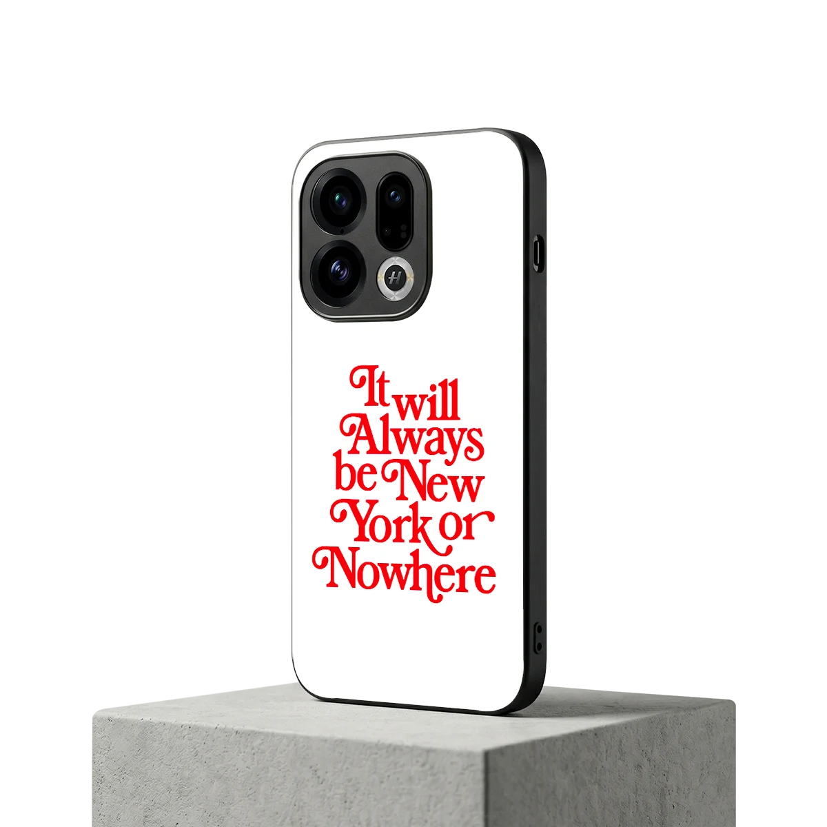 Newyorker oppo find x9 mobile cover | shockproof glass phone case