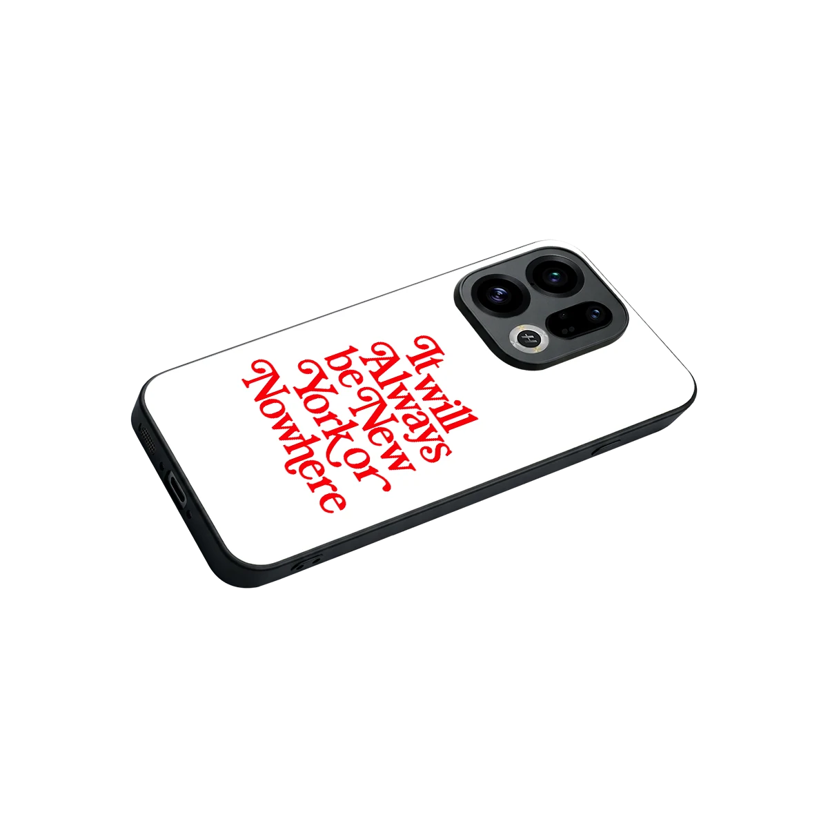 Newyorker stylish phone case for oppo find x9 | glossy glass and slim fit