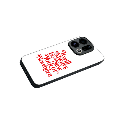Newyorker stylish phone case for oppo find x9 | glossy glass and slim fit