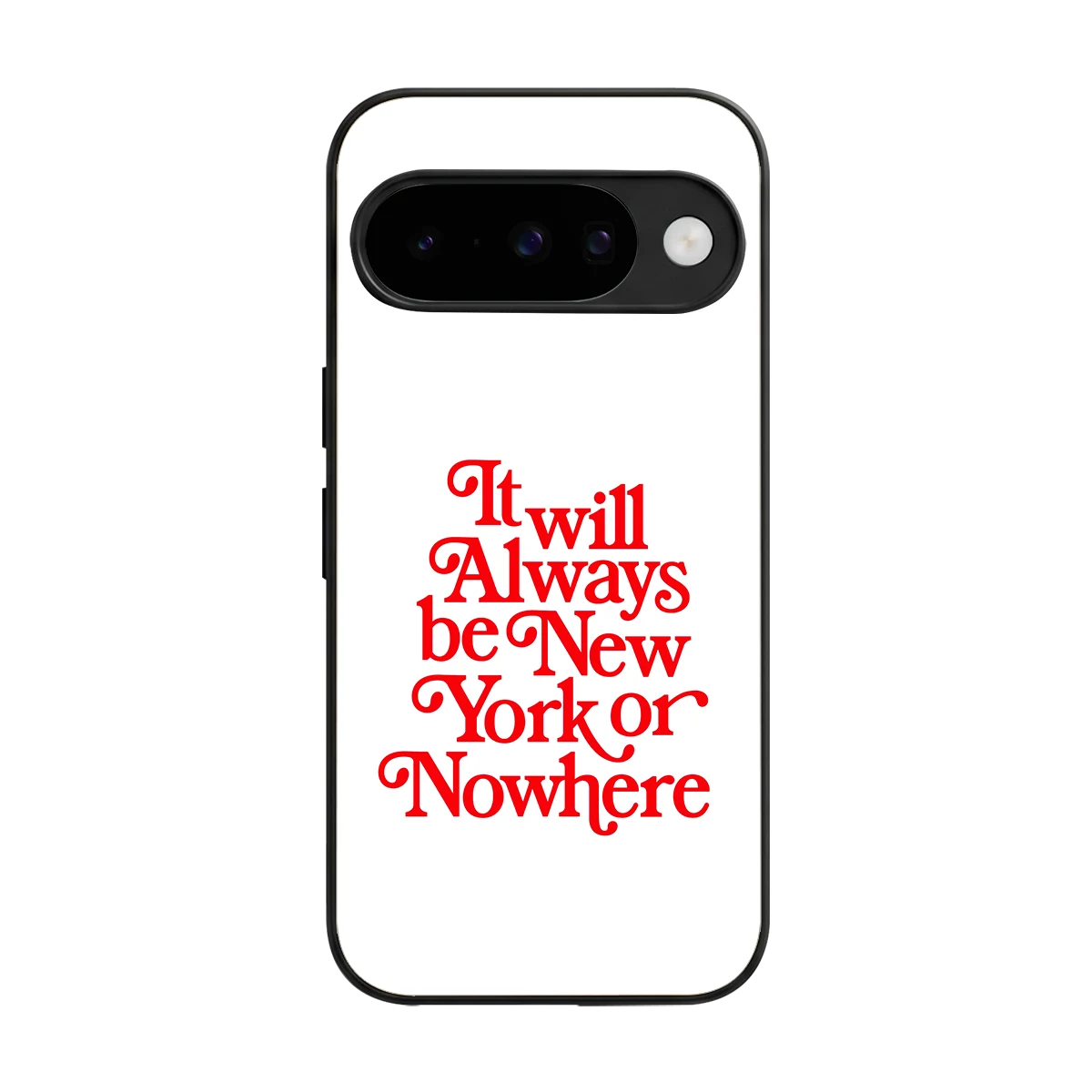 Newyorker back phone cover | glass case for google pixel 10