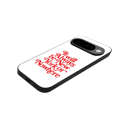 Newyorker stylish phone case for google pixel 10 | glossy glass and slim fit