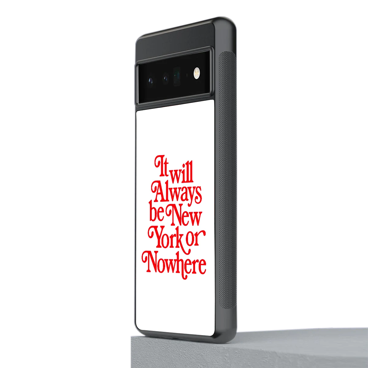 Newyorker stylish phone case for google pixel 6 pro | glossy glass and slim fit