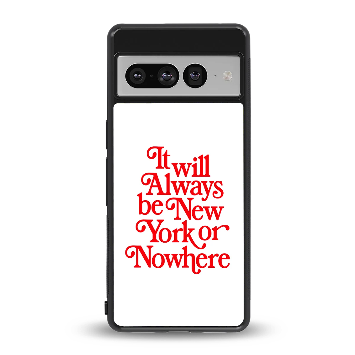 Newyorker back phone cover | glass case for google pixel 7 pro