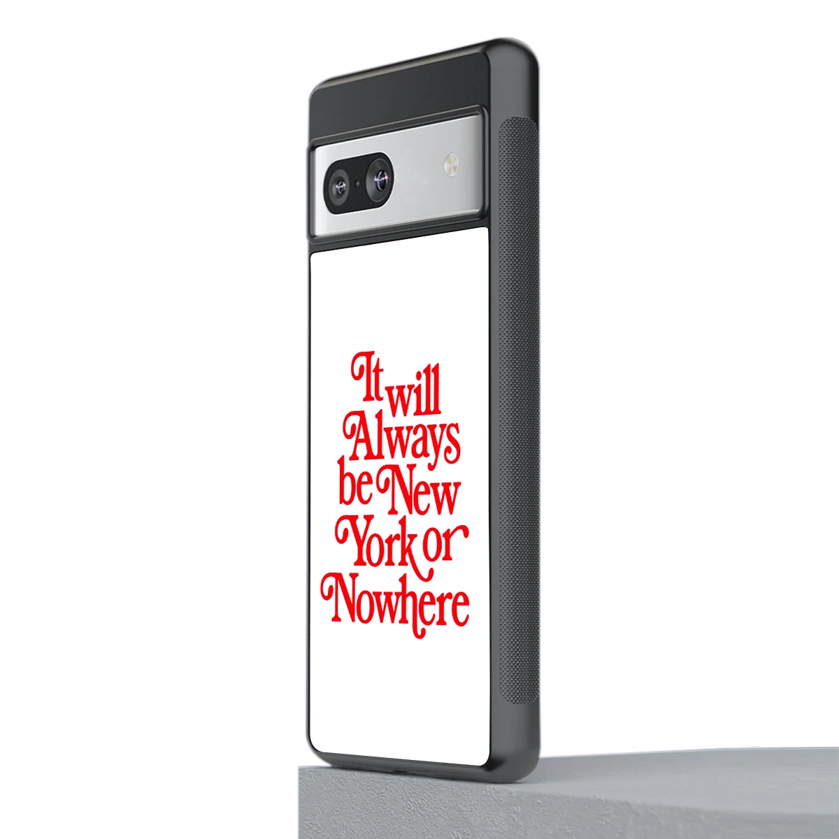 Newyorker stylish phone case for google pixel 7a | glossy glass and slim fit