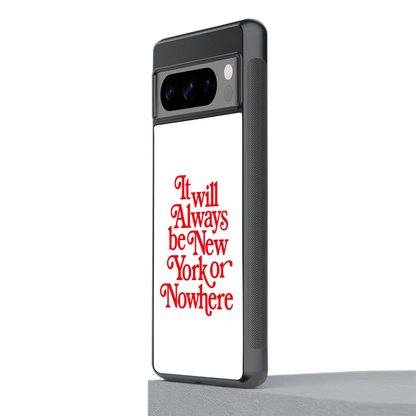 Newyorker stylish phone case for google pixel 8 pro | glossy glass and slim fit