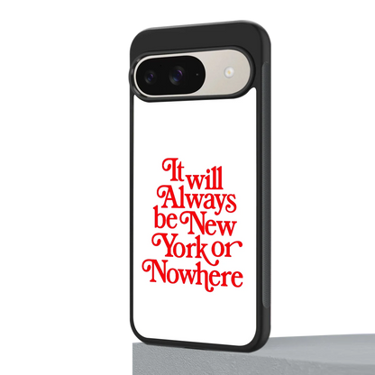 Newyorker google pixel 9 mobile cover | shockproof glass phone case