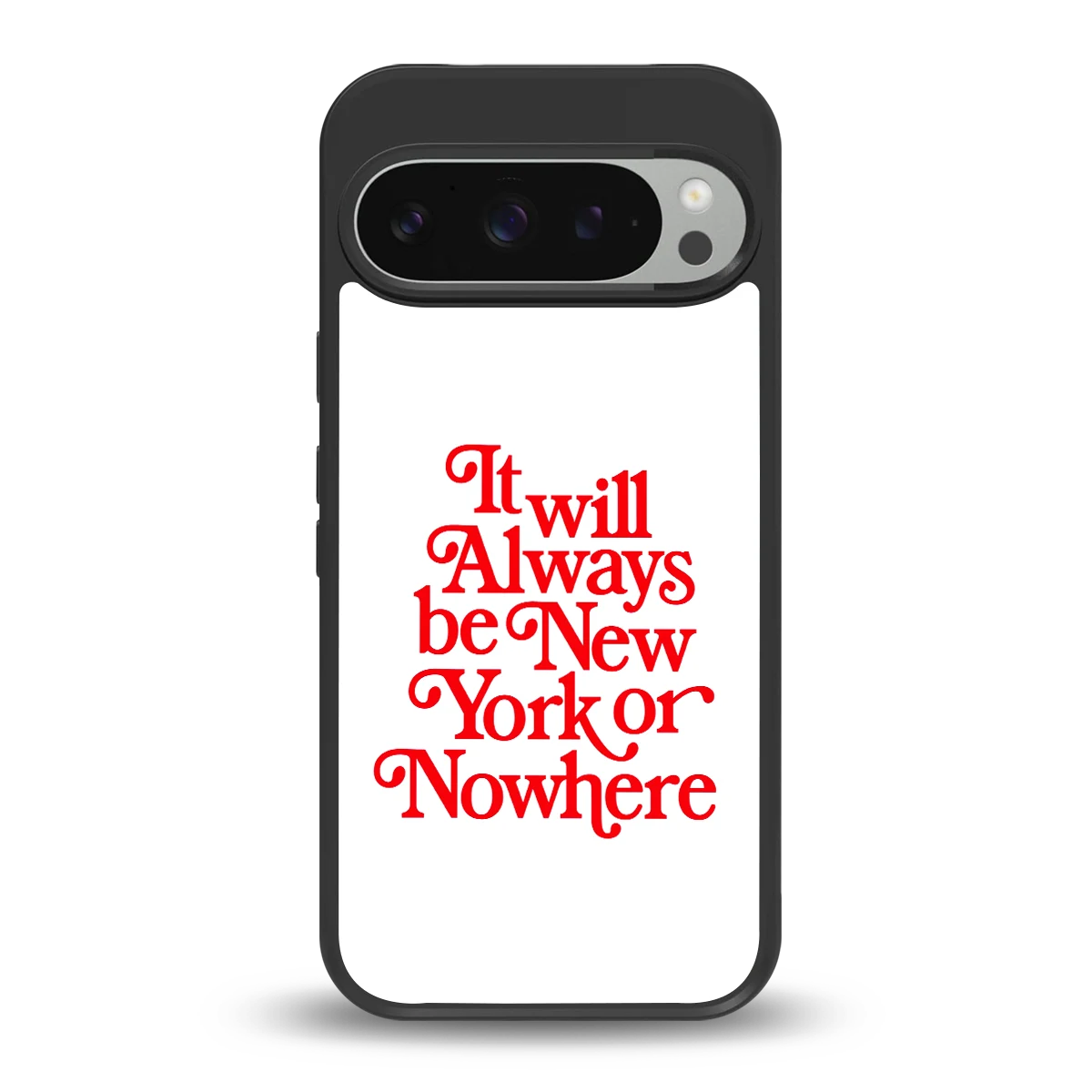 Newyorker back phone cover | glass case for google pixel 9 pro