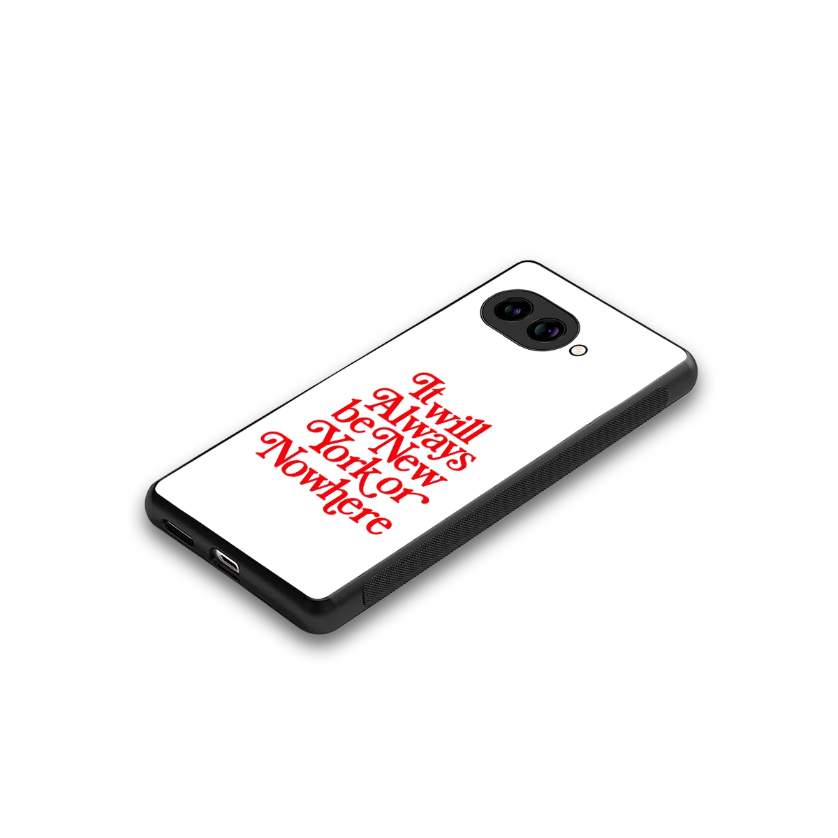 Newyorker stylish phone case for google pixel 10a | glossy glass and slim fit