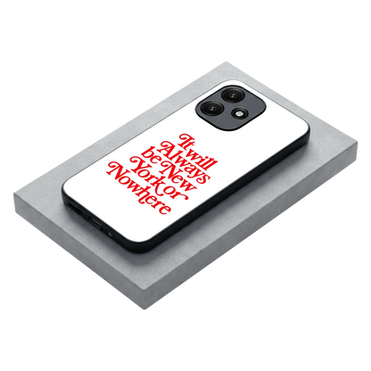 Newyorker stylish phone case for redmi 12 5g | glossy glass and slim fit