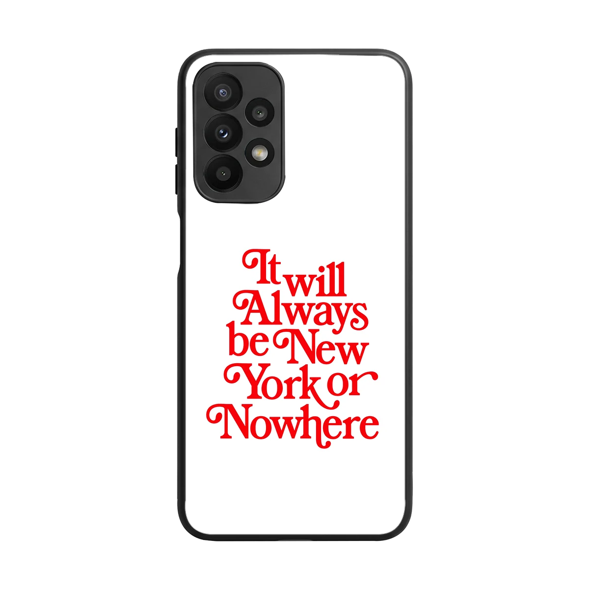 Newyorker back phone cover | glass case for samsung galaxy a23