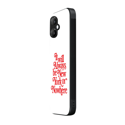 Newyorker samsung galaxy a06 5g mobile cover | shockproof glass phone case