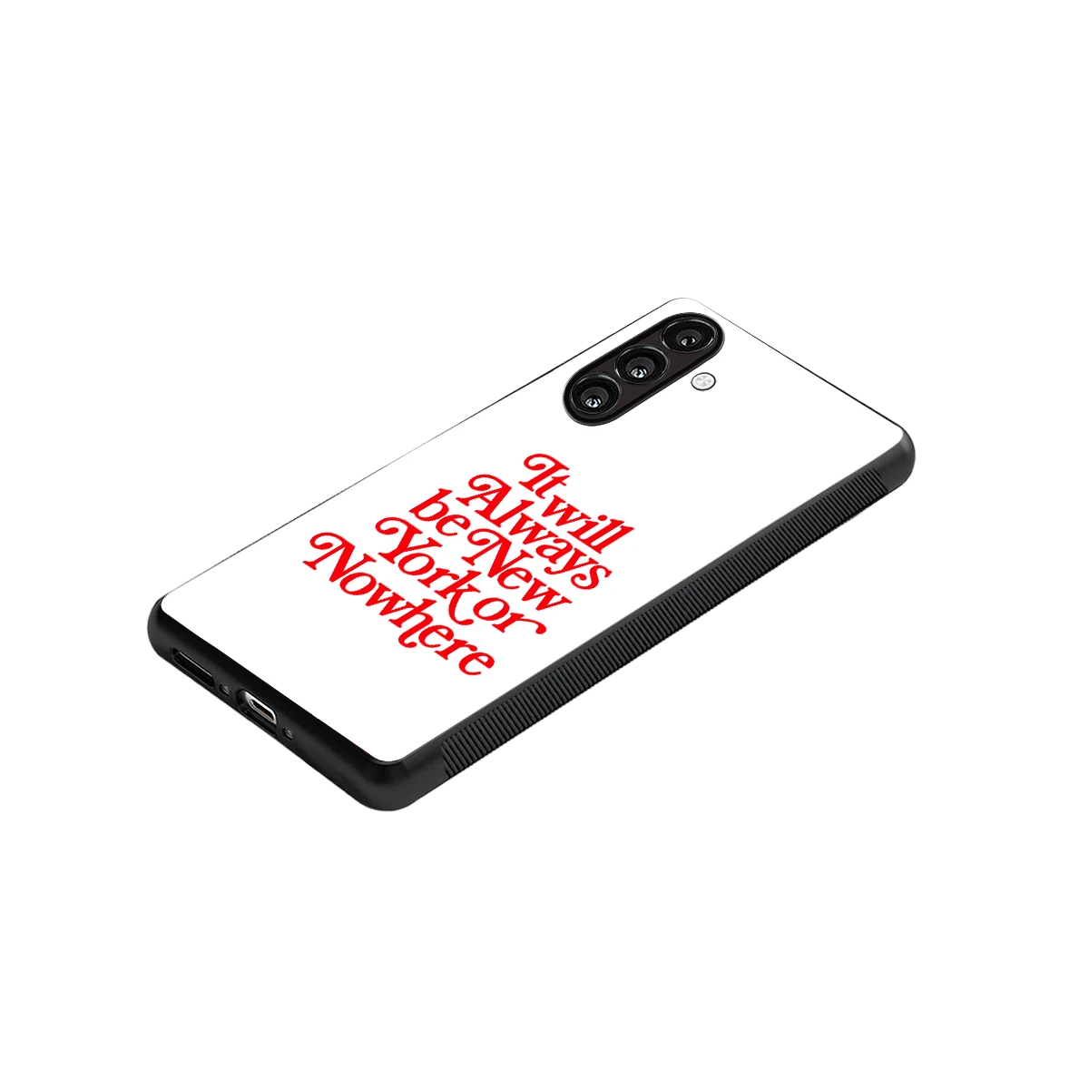 Newyorker stylish phone case for samsung galaxy a16 5g | glossy glass and slim fit