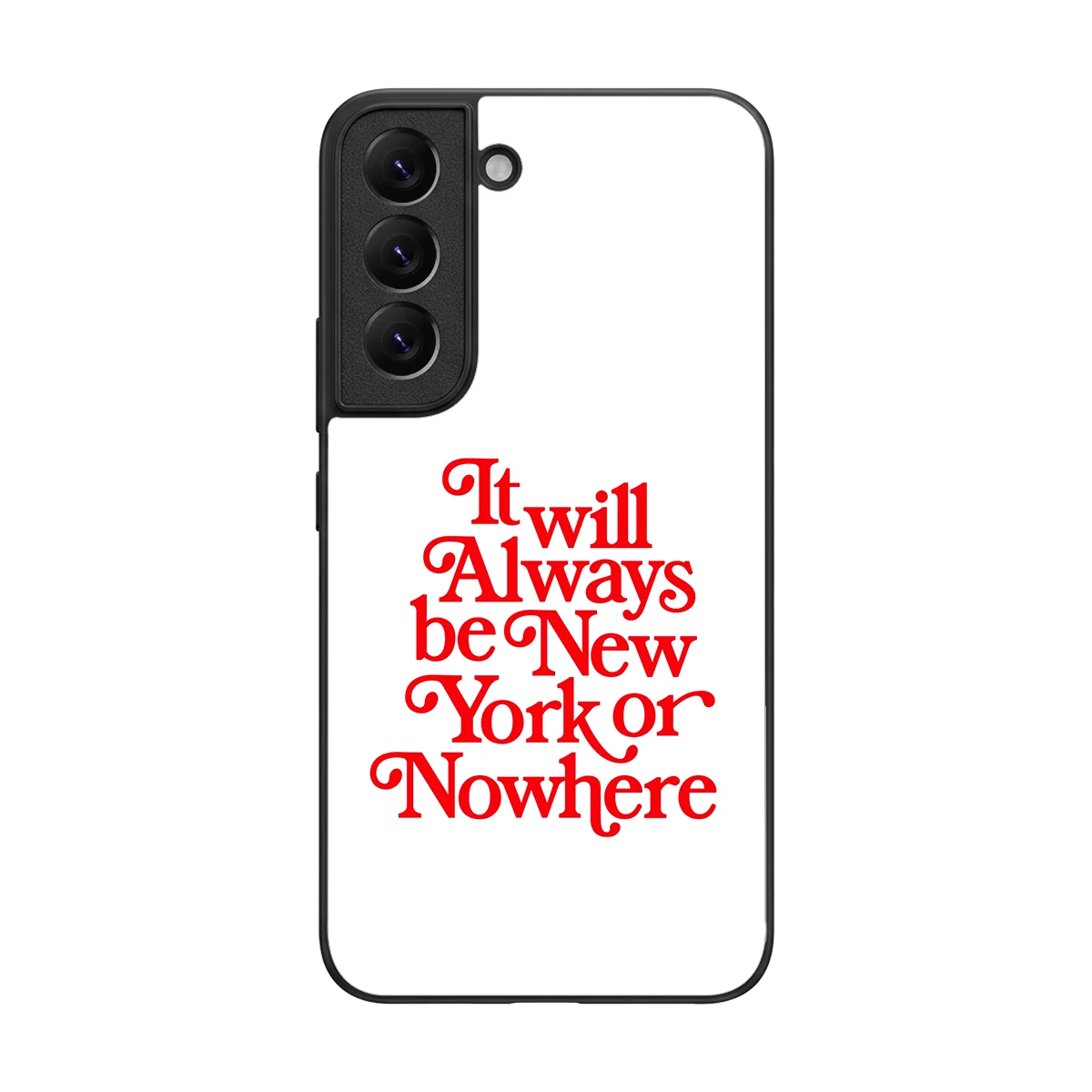 Newyorker back phone cover | glass case for samsung galaxy s22
