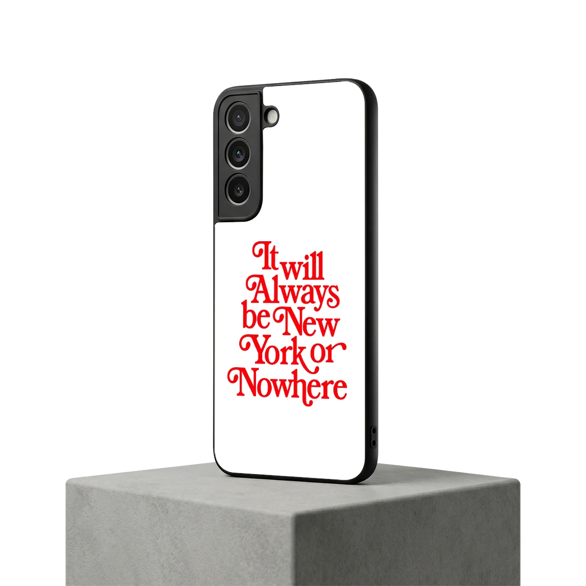 Newyorker samsung galaxy s22 mobile cover | shockproof glass phone case