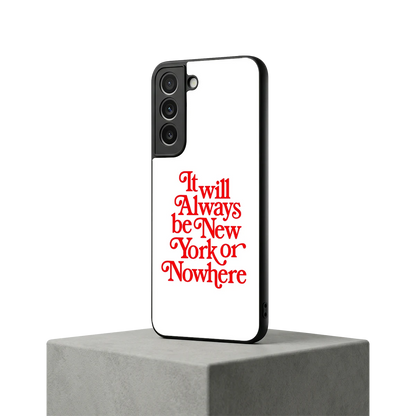 Newyorker samsung galaxy s22 mobile cover | shockproof glass phone case