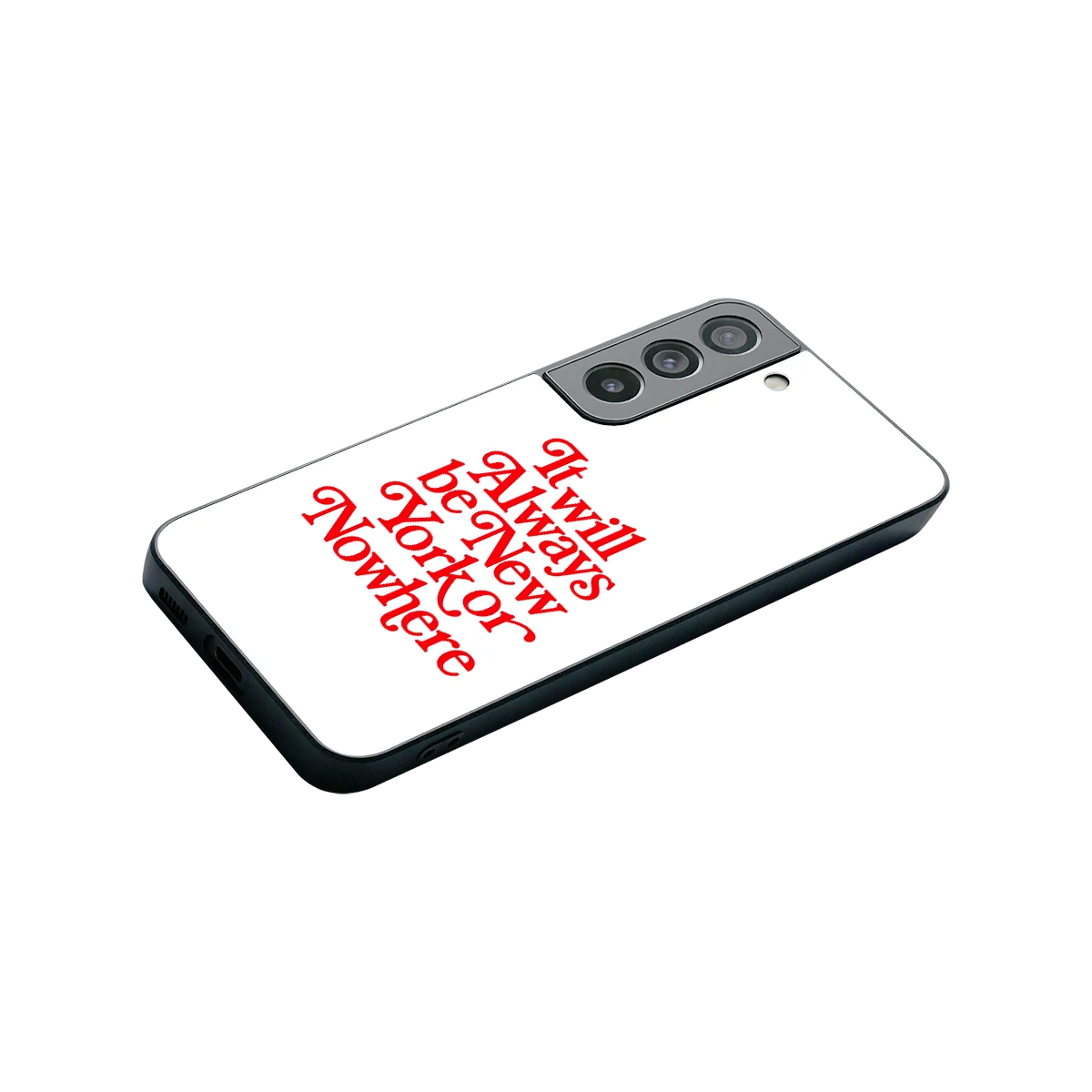 Newyorker stylish phone case for samsung galaxy s22 | glossy glass and slim fit