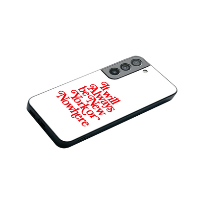 Newyorker stylish phone case for samsung galaxy s22 | glossy glass and slim fit