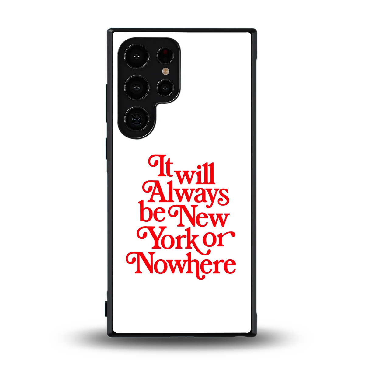 Newyorker back phone cover | glass case for samsung galaxy s24 ultra