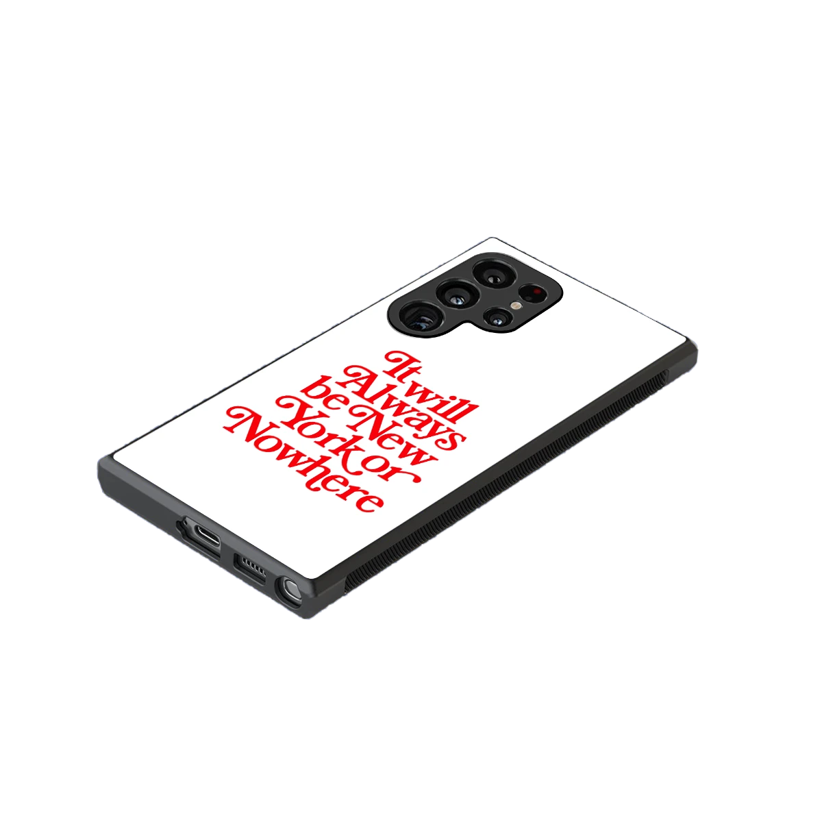 Newyorker stylish phone case for samsung galaxy s23 ultra | glossy glass and slim fit