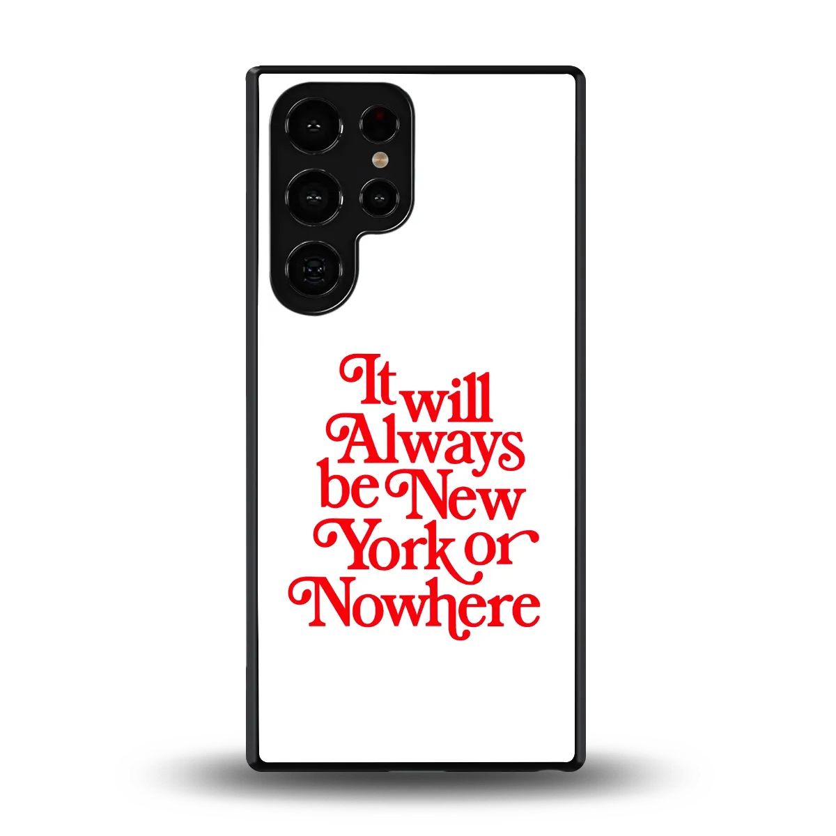 Newyorker back phone cover | glass case for samsung galaxy s25 ultra