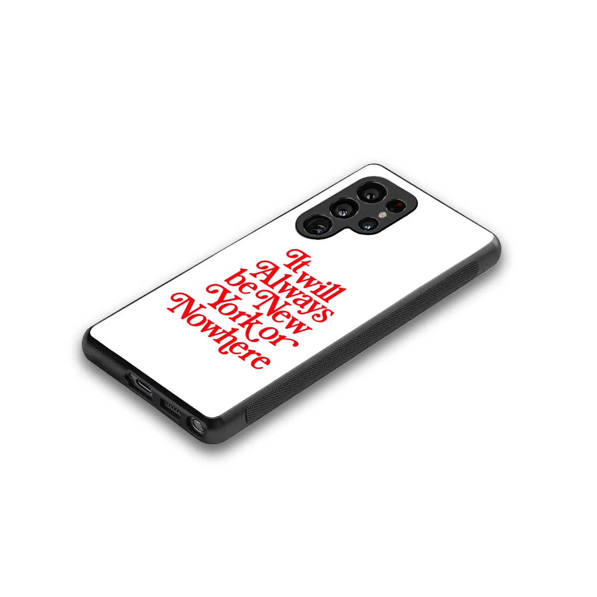 Newyorker stylish phone case for samsung galaxy s25 ultra | glossy glass and slim fit