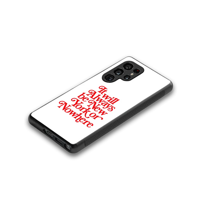 Newyorker stylish phone case for samsung galaxy s26 ultra | glossy glass and slim fit