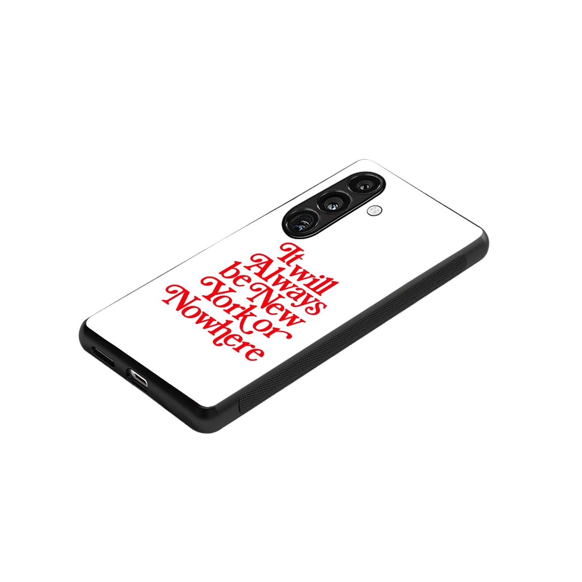 Newyorker stylish phone case for samsung galaxy s24 | glossy glass and slim fit