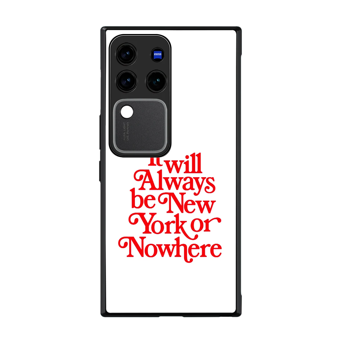 Newyorker back phone cover | glass case forvivo v30 pro