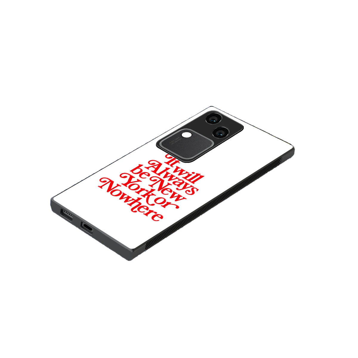 Newyorker stylish phone case for vivo v30 | glossy glass and slim fit