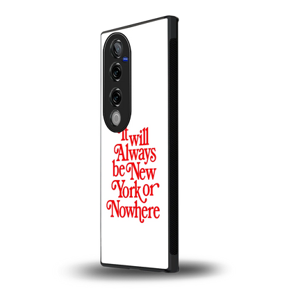Newyorker vivo v40 pro mobile cover | shockproof glass phone case
