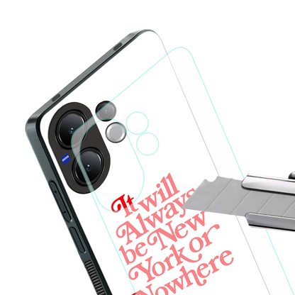 Newyorker stylish phone case for vivo v60 | glossy glass and slim fit
