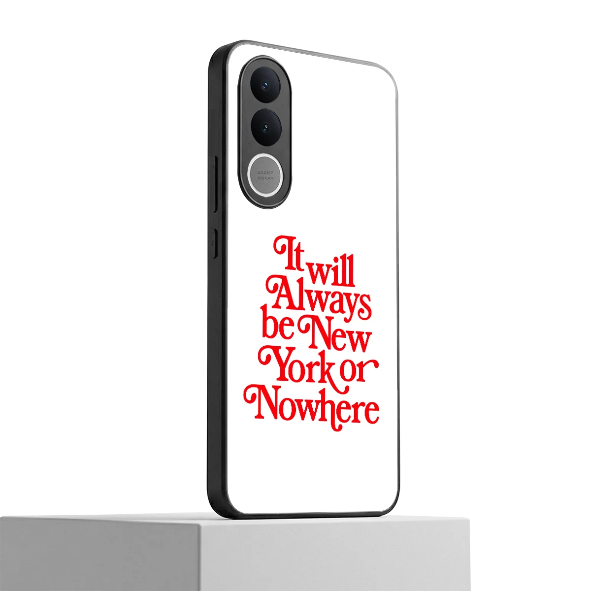 Newyorker vivo v70 fe mobile cover | shockproof glass phone case