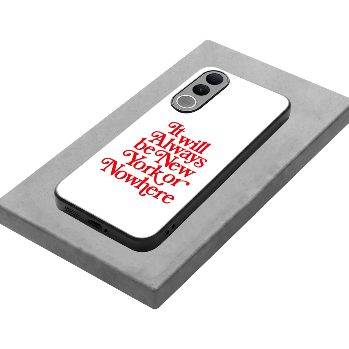 Newyorker stylish phone case for vivo v70 fe | glossy glass and slim fit