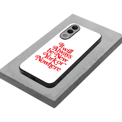 Newyorker stylish phone case for vivo v70 fe | glossy glass and slim fit