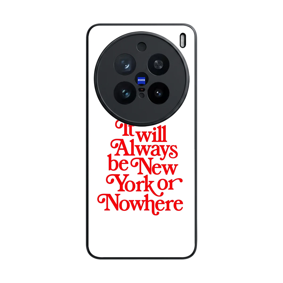 Newyorker back phone cover | glass case for vivo x200 pro