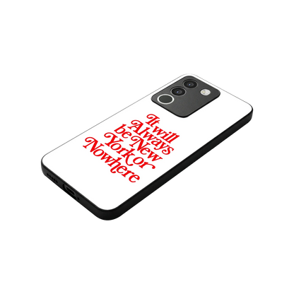 Newyorker stylish phone case for vivo y200 5g | glossy glass and slim fit