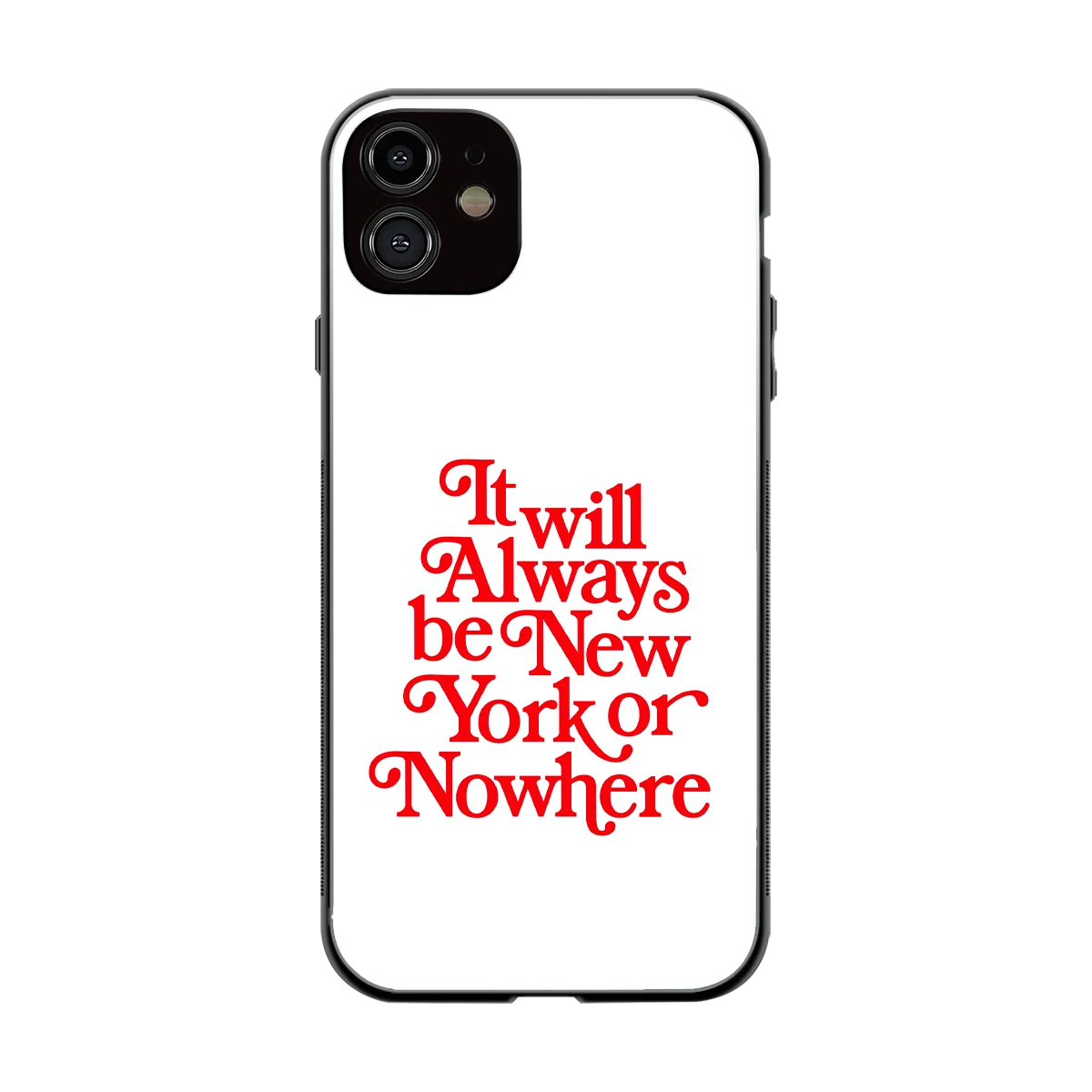 Newyorker back phone cover | glass case for iphone 11