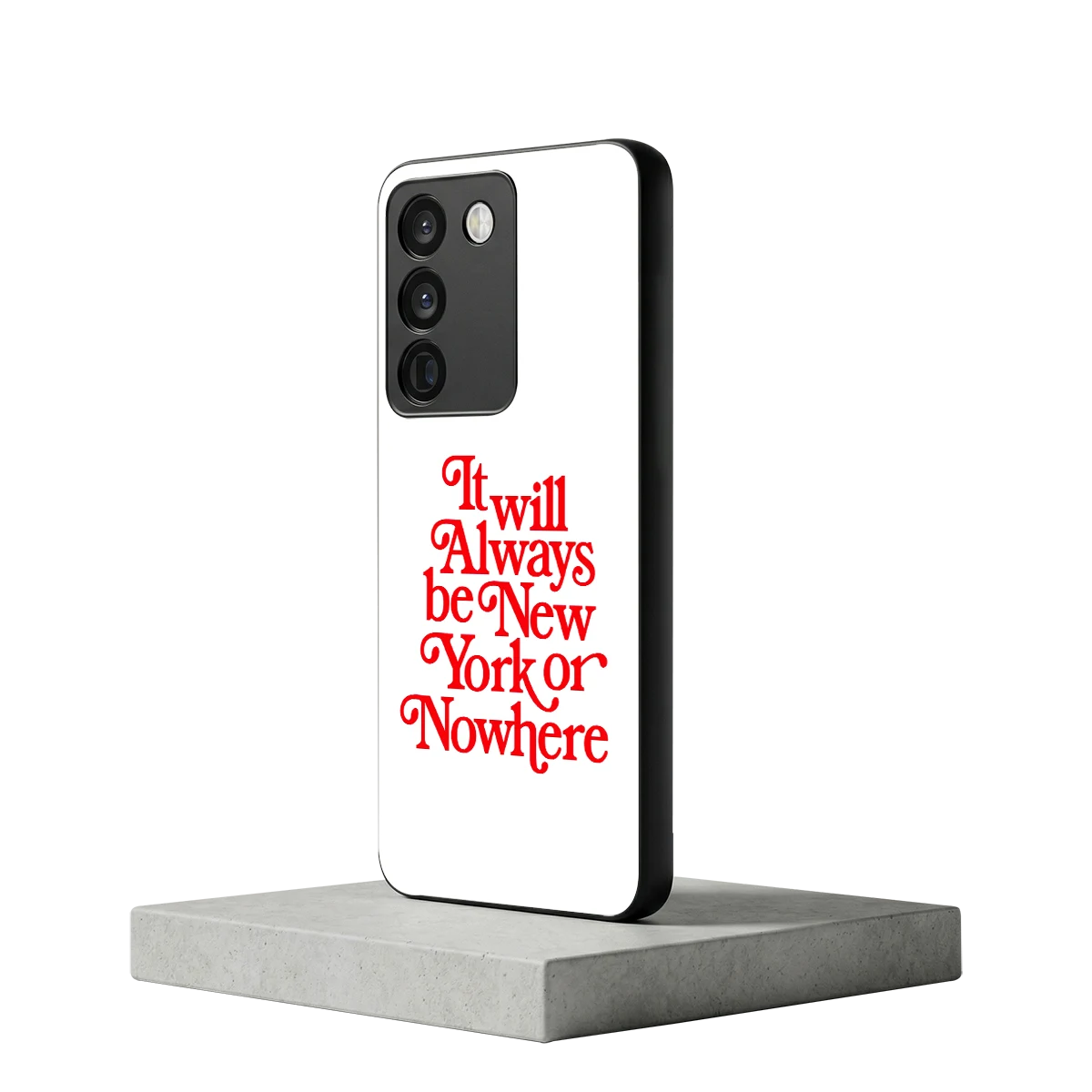 Newyorker vivo y200 5g mobile cover | shockproof glass phone case