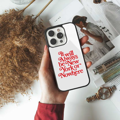 Newyorker Phone Case for Iphone 16 | Glass Case