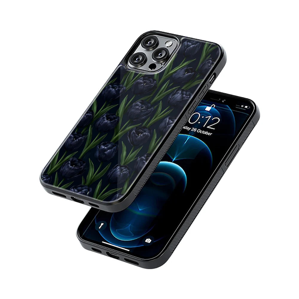 Protective Glass Back Phone Case Compatible with iPhone, Samsung, OnePlus, Pixel & More