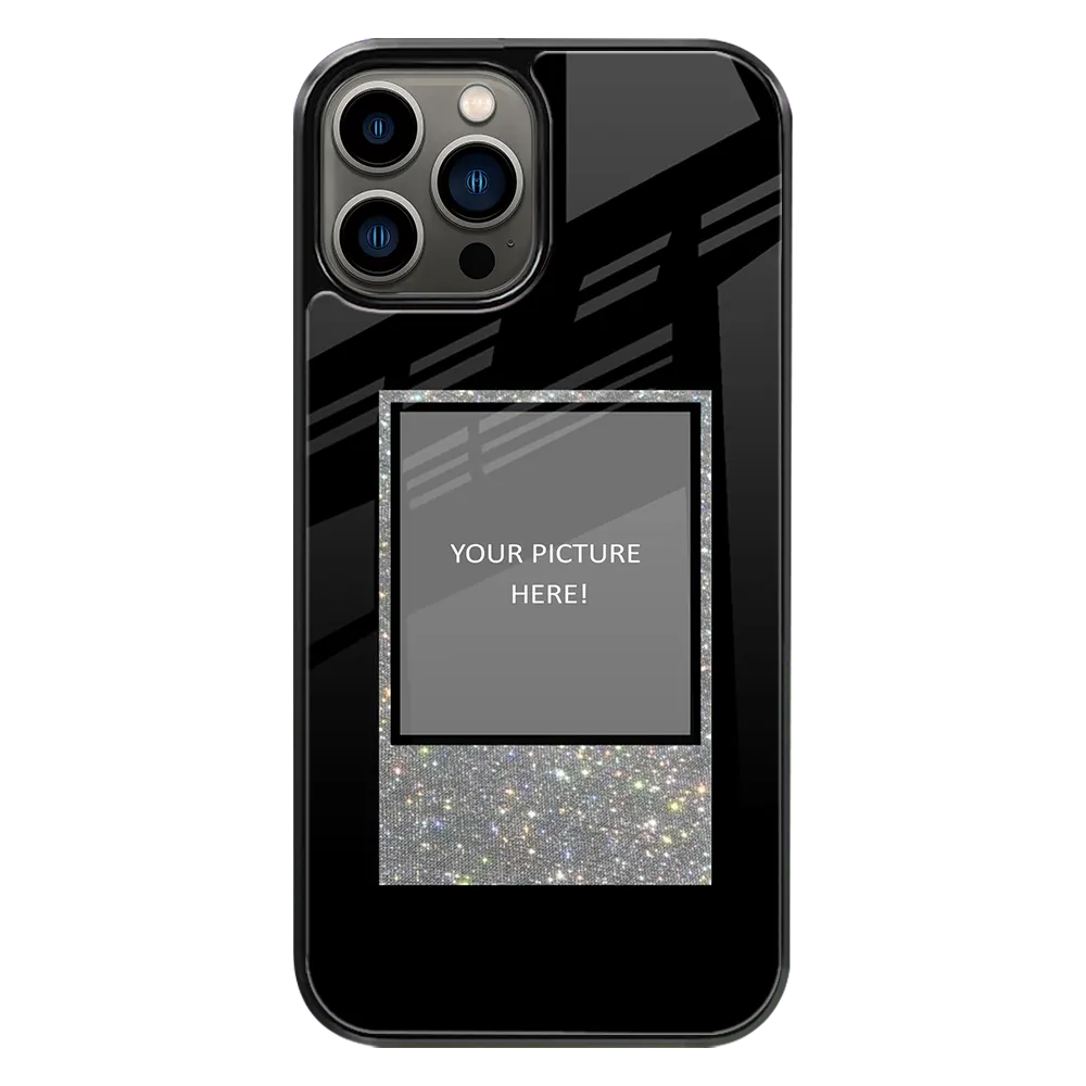 Polaroid Personalised Glass Phone Case