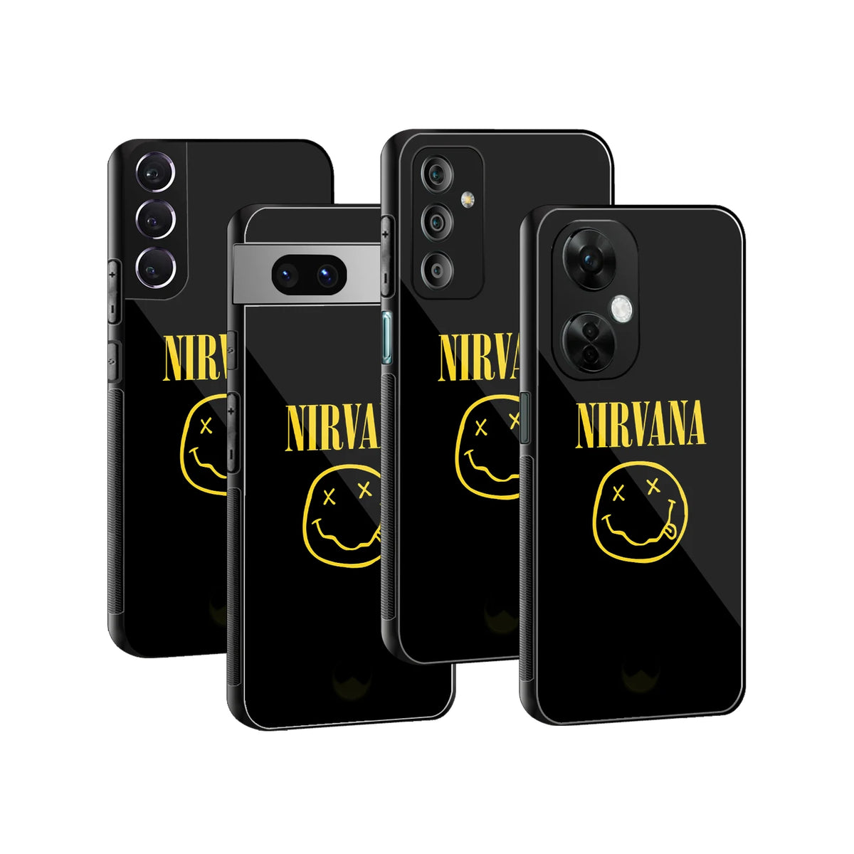Stylish Glass Back Case for All Smartphones iPhone, Samsung, OnePlus, Pixel, Redmi, Oppo, Vivo, Motorola