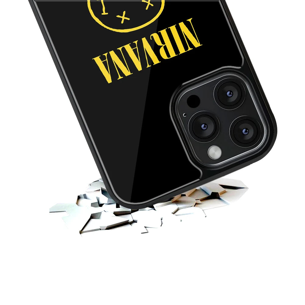 Durable Glass Back Mobile Case for iPhone, Samsung, OnePlus, Google Pixel, Redmi, Vivo, Oppo