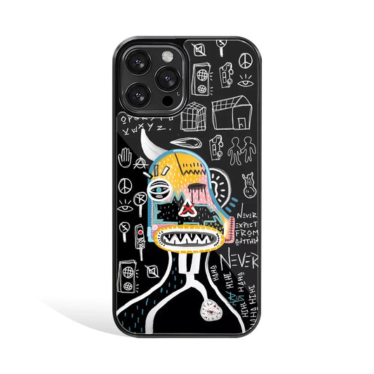 Premium Glass Back Mobile Phone Cover for iPhone, Samsung, OnePlus, Google Pixel, Redmi, Oppo, Vivo & Realme