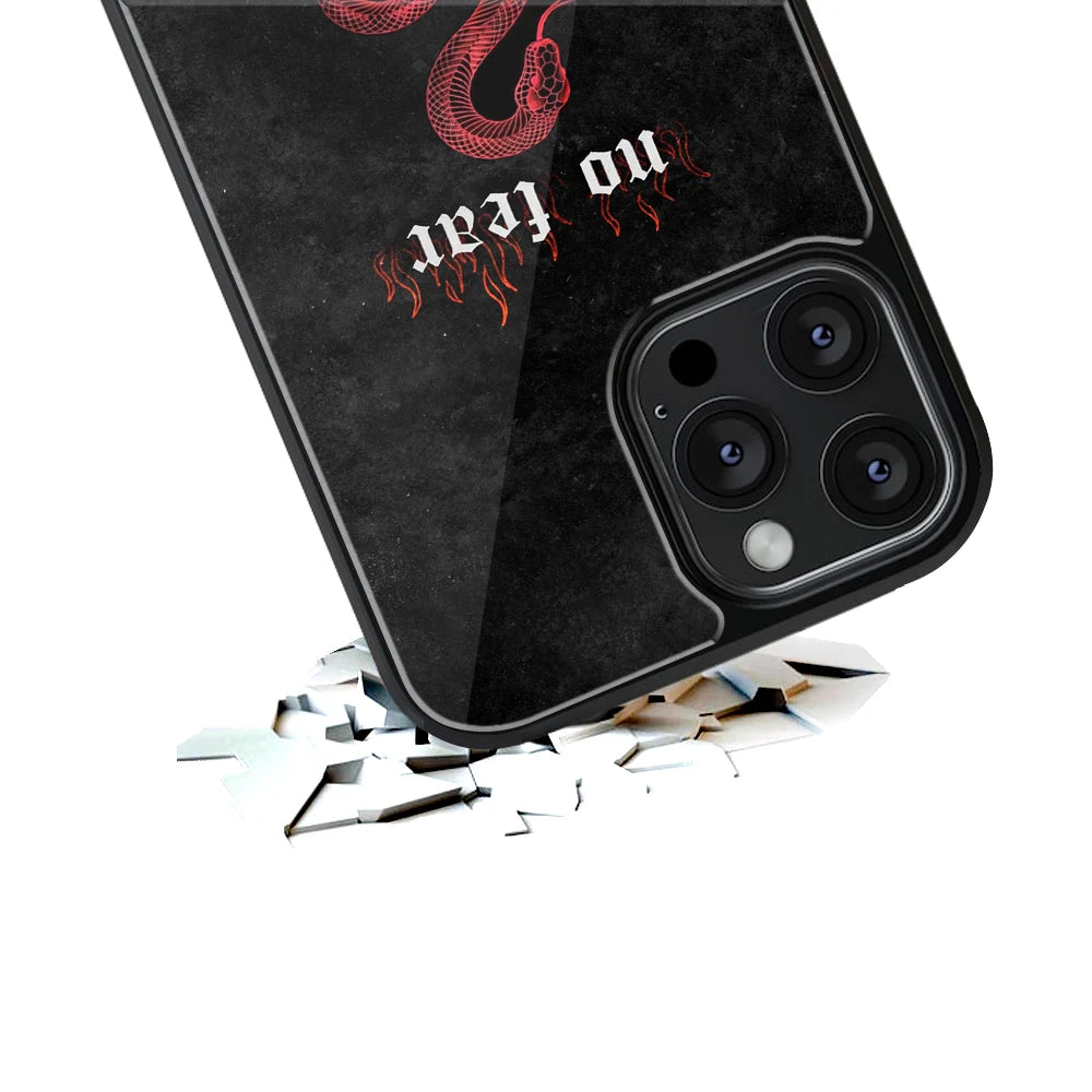 Durable Glass Back Mobile Case for iPhone, Samsung, OnePlus, Google Pixel, Redmi, Vivo, Oppo