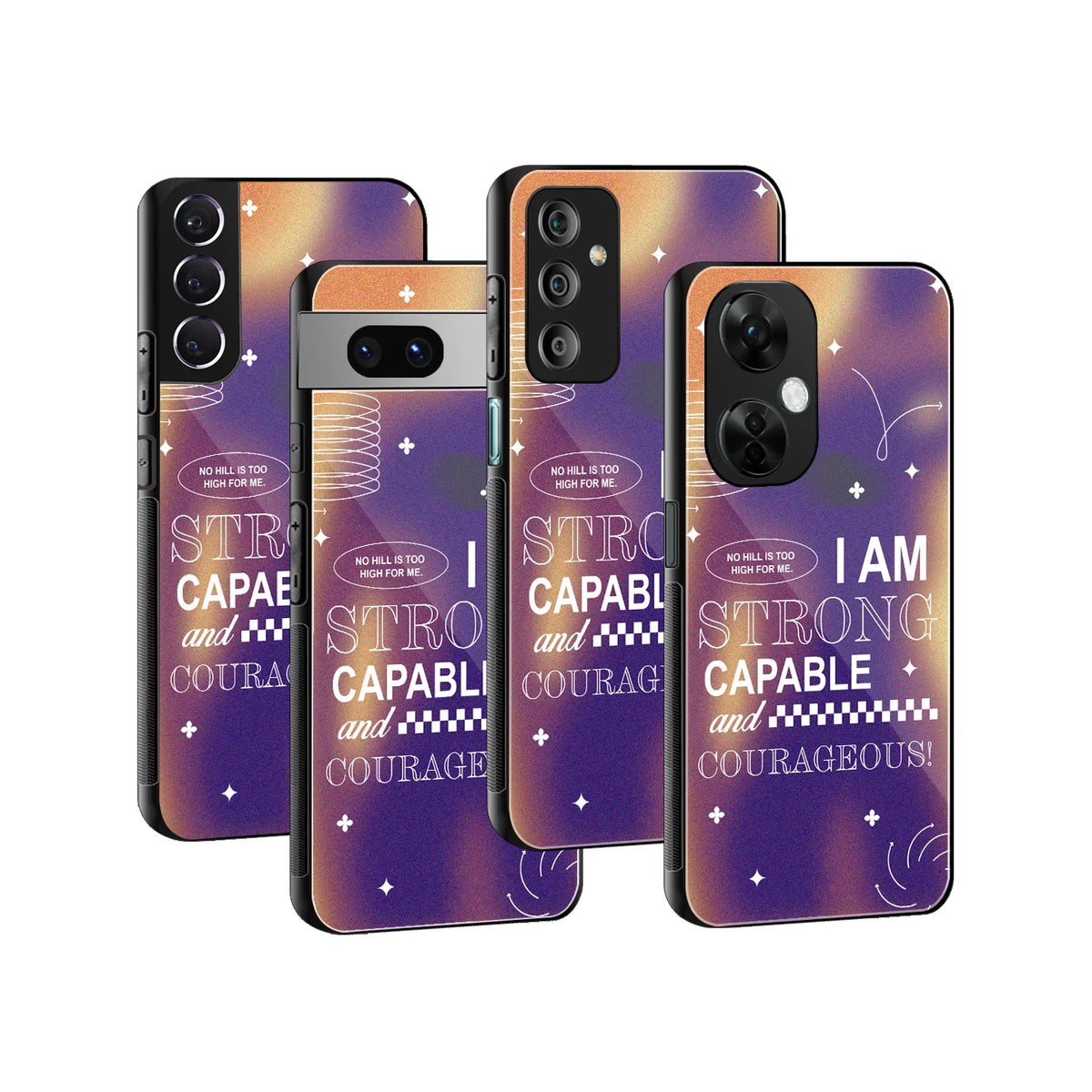 Stylish Glass Back Case for All Smartphones iPhone, Samsung, OnePlus, Pixel, Redmi, Oppo, Vivo, Motorola