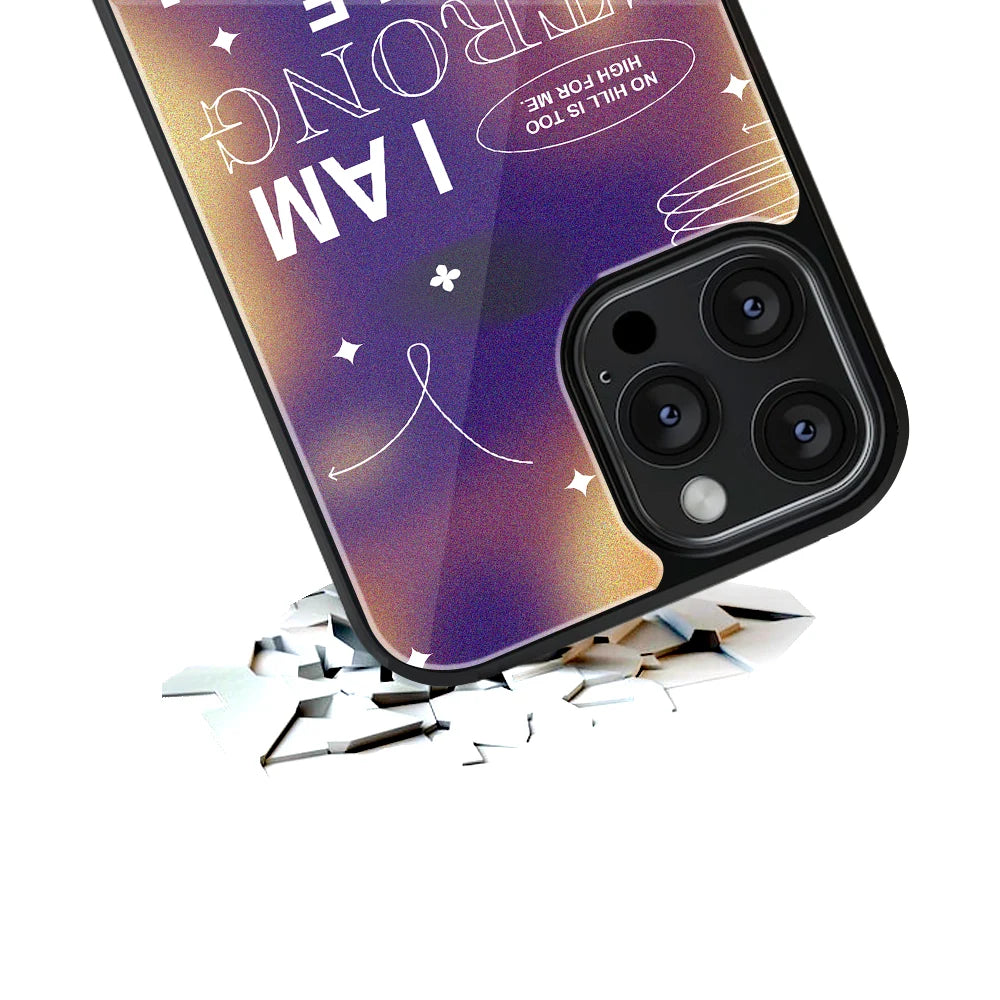 Durable Glass Back Mobile Case for iPhone, Samsung, OnePlus, Google Pixel, Redmi, Vivo, Oppo